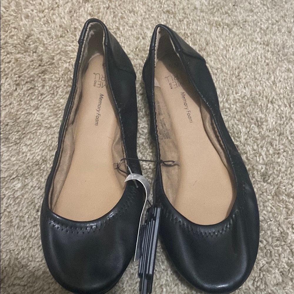 Time and Tru Black Flats